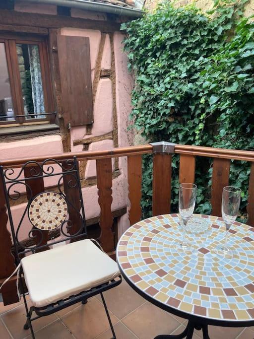 La Sorciere In A Typical Alsatian House Daire Rouffach Dış mekan fotoğraf